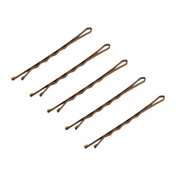 ACTIVESHOP Frizerske sponke za lase, 120 kosov. E-57, 5,6 cm, zlato