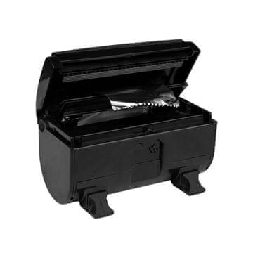 shumee Dozirnik aluminijaste frizerske folije, črne barve