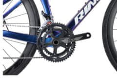 Odin1.0 Carbon cestno kolo Shimano SORA R3000 kolesarsko kolo iz ogljikovih vlaken, temno modra, 50 "