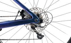 Odin1.0 Carbon cestno kolo Shimano SORA R3000 kolesarsko kolo iz ogljikovih vlaken, temno modra, 50 "