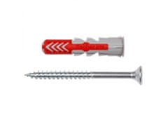 FISCHER Stožčasti vijaki z nepopolnim navojem 5x60 mm + 8x40 mm vložki DuoPower Fischer 50 kos 