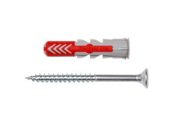 FISCHER Stožčasti vijaki z nepopolnim navojem 5x60 mm + 8x40 mm vložki DuoPower Fischer 50 kos