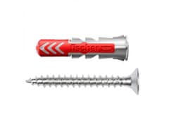 sarcia.eu Stožčasti vijaki s polnim navojem 4,5x40 mm + 6x30 mm vložki DuoPower Fischer 50 kos 