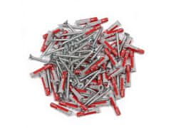 sarcia.eu Stožčasti vijaki s polnim navojem 4,5x40 mm + 6x30 mm vložki DuoPower Fischer 50 kos 