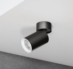 LED Labs Stropna nadometna svetilka LOFT - črna