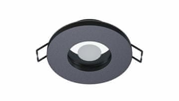 LED Labs Stropna vgradna svetilka AQUA IP44 - črna