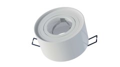 LED Labs Stropna vgradna svetilka CLEO - bela