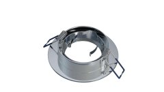 LED Labs Stropna vgradna svetilka MULO - srebrn