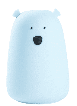  Rabbit & Friends mehka lučka, medved, modra, USB-C polnjenje