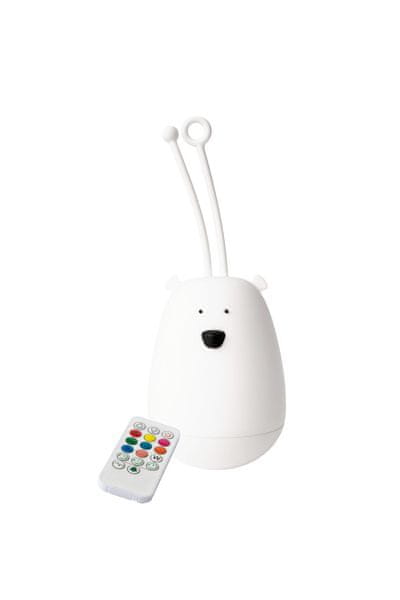  Rabbit & Friends mehka lučka, z ročajem, medved, bela