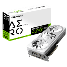 Gigabyte GeForce RTX 4070 Ti SUPER AERO OC 16G grafična kartica, 16 GB GDDR6X (GV-N407TSAERO OC-16GD)