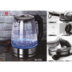 Berlingerhaus Električni kuhalnik 1,7 l 2200W Carbon Metallic Line BH-9116