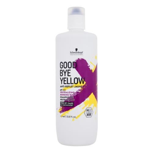 Schwarzkopf Prof. Goodbye Yellow pH 4.5 Neutralizing Wash šampon za nevtralizacijo rumenih tonov v svetlih laseh za ženske