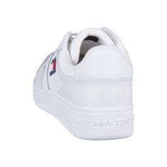 Tommy Hilfiger Čevlji bela 42 EU Retro Basket