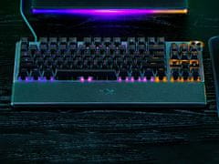 Razer Huntsman V3 Pro Tenkeyless tipkovnica, RGB, PBT, analogna stikala Gen2, US SLO g. (RZ03-04980100-R3M1)