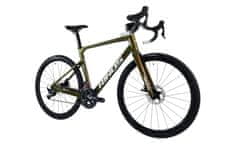Odin5.0 Carbon cestno kolo Shimano Ultegra R8000 kolesarsko kolo iz ogljikovih vlaken, zlata/rjava, 53 "