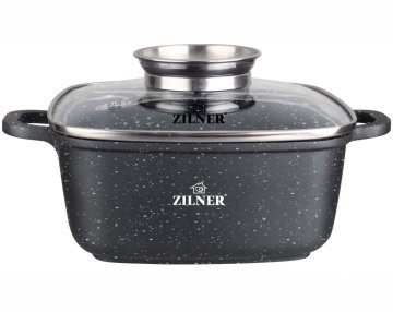 shumee MARMORNI LONEC 6,5L 28cm ZILNER Lonec za pečenje ZL-7003
