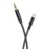 AUX Audio kabel NB-R211B USB-C - jack 3,5 mm