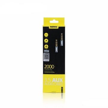 REMAX AUX Audio kabel Remax, 3.5 mm, Stereo 2m