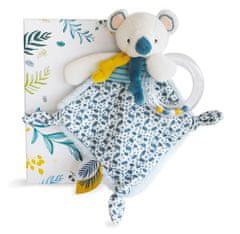 Doudou Darilni set - koala Yoca z ropotuljico 22 cm