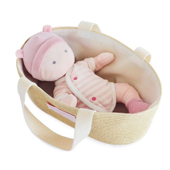 Doudou Lutka Jolijou Pola v torbi za otroški voziček 28 cm