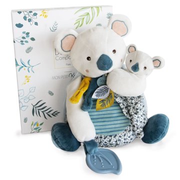 Doudou Darilni set - koala Yoca z dojenčkom 25 cm