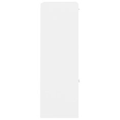 Vidaxl Omara za shranjevanje bela 60x29,5x90 cm iverna plošča