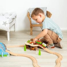 Bigjigs Rail Bigjigs Železniški predor Lava Pit