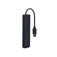 Gembird USB-C razdelilnik 4-vrata UHB-CM-U3P4-01