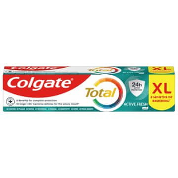 Colgate Total Active Fresh XXL zobna pasta, 125 ml
