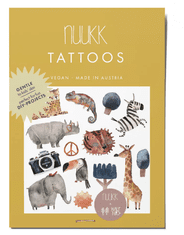 NUUKK veganski otroški tatuji, divje živali (828)