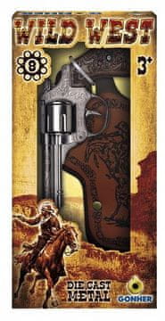 shumee Gonher KOVINSKI REVOLVER s tokičem Cowboy 201/0