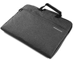 Modecom HIGHFILL torba za prenosne računalnike do 11,3", 2 žepa, črna