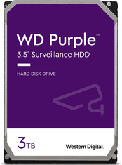 WD Purple trdi disk (HDD), 3TB, SATA3, 6Gb/s, 256MB (WD33PURZ)