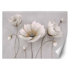 shumee Stenska poslikava, Abstraktne 3D rože - 150x105