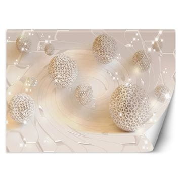 shumee Stenska poslikava, 3D tunelske krogle - 150x105