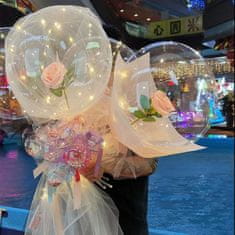 Mormark LED balon z vrtnico , edinstveno darilo za valentinovo - LOVEBALLOON