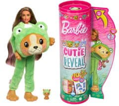 Mattel Barbie Cutie Reveal Barbie v kostumu - pes v zelenem kostumu (HRK22)