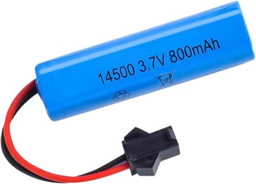 YUNIQUE GREEN-CLEAN 1-delna visokozmogljiva rezervna baterija za polnjenje - litij-ionska 3.7V 800mAh s priključkom SM-2P, združljiva z modelom C2 D828