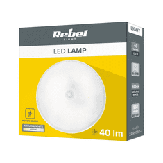 Rebel LED svetilka s senzorjem gibanja 0.6W, 40lm, polnilna