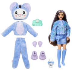 Mattel Mattel Barbie Cutie Reveal Barbie v kostumu - zajček v vijoličnem kostumu koale (HRK22)