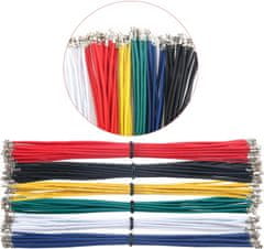 YUNIQUE GREEN-CLEAN 420 kosov JST 1.5mm komplet priključkov: JST-PH 2/3/4/5/6 pinski komplet, moški in ženski priključki, 22AWG predhodno stisnjeni kabli in dvojni ženski zatič - najboljše za elektroniko