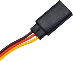 YUNIQUE GREEN-CLEAN 20 PCS RC servo podaljšek - JR podaljšek, 3-polni moški do ženski, 1 do 2/1 do 3 - velikosti 100mm, 150mm, 300mm RC