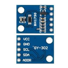 YUNIQUE GREEN-CLEAN GY-302 BH1750 senzor intenzivnosti svetlobe, svetlobni senzor za Arduino in Raspberry Pi