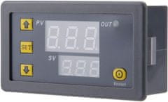 YUNIQUE GREEN-CLEAN Digitalni regulator temperature W3230 DC 12V, termostat z 20A LED zaslonom, vključno s senzorsko sondo NTC 10K
