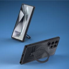 Dux Ducis Aimo MagSafe ovitek za Samsung Galaxy S24 Ultra, črna