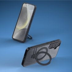 Dux Ducis Aimo MagSafe ovitek za Samsung Galaxy S24, črna