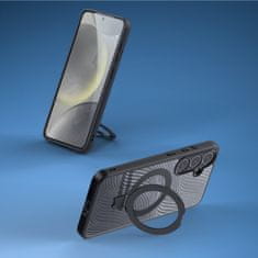 Dux Ducis Aimo MagSafe ovitek za Samsung Galaxy S24 Plus, črna