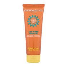 Dermacol After Sun Care & Relief Shower Gel gel za prhanje po sončenju z vonjem čokolade in pomaranče 250 ml unisex
