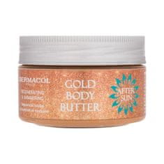 Dermacol After Sun Gold Body Butter bleščeče obnovitveno maslo za telo 200 ml
